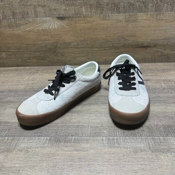 Vans Sport Lowland White Suede Sneakers Women's Size 8.5 - Picture 1 of 6